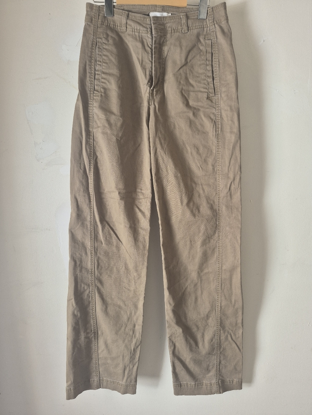 Habitual Wide Leg Pants in Light Brown Tan